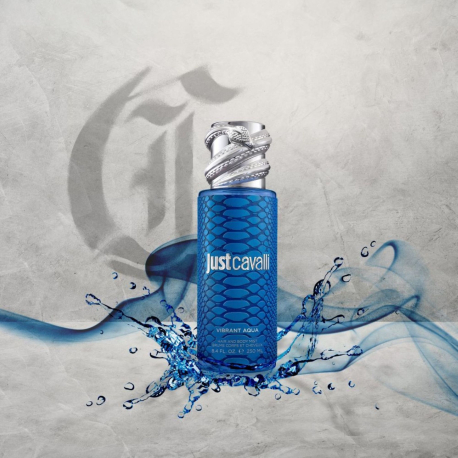Just Cavalli Vibrant Acqua - Körper- und Haarnebel Just Cavalli Vibrant Acqua - Körper- und Haarnebel